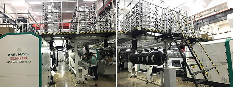 85梳栉高速Jacquardtronic机