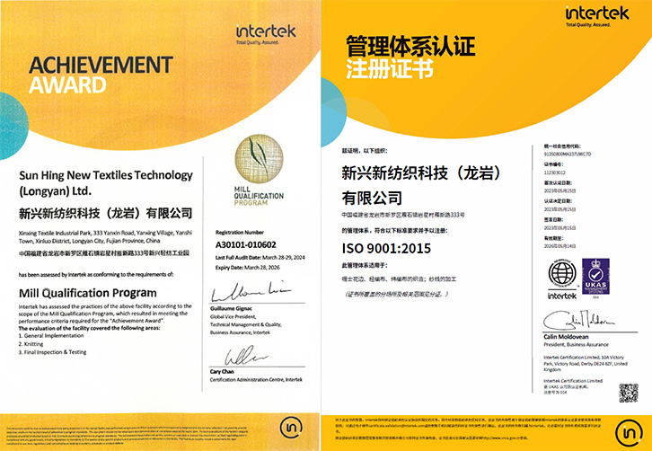2023年新兴工业集团荣誉一览
